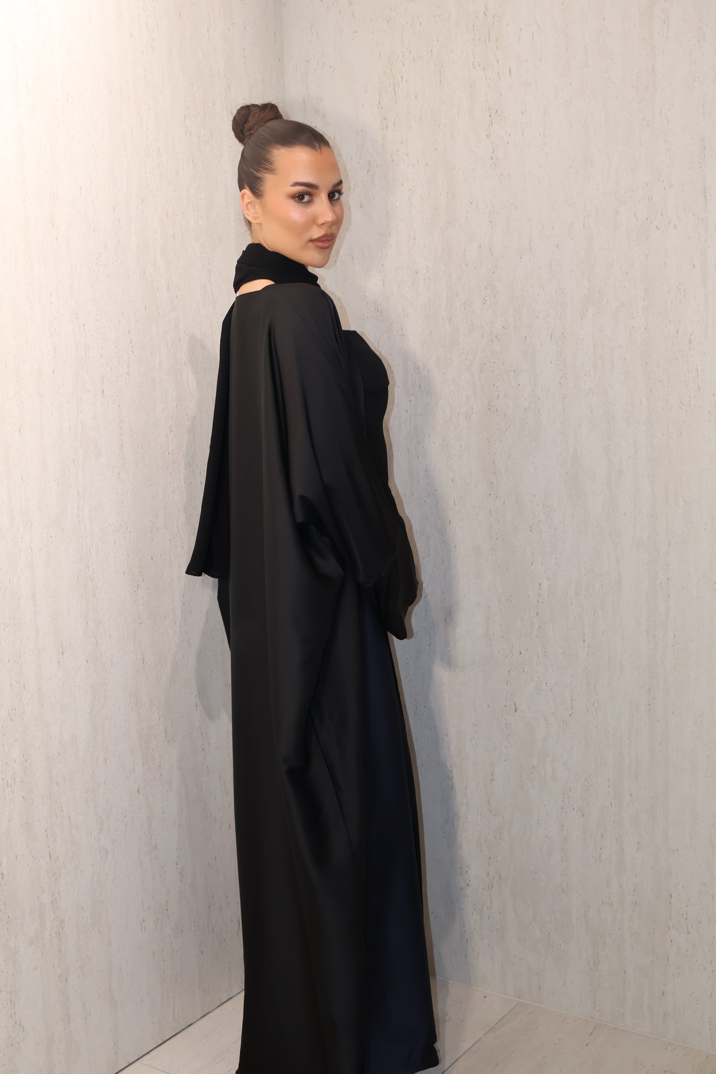 black kimono
