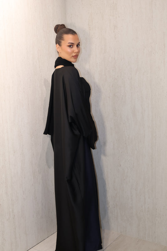 black kimono